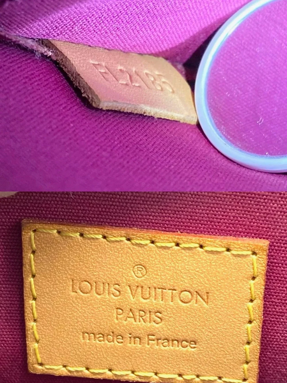 100% Authentic Louis Vuitton Alma PM Monogram Vernis Patent Leather Handbag